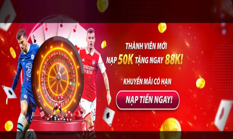 Phần quà thú vị dành tặng cho người chơi đăng ký tài khoản thành công